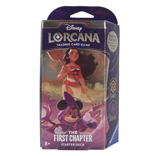 Disney Lorcana The First Chapter Starter Deck Amber & Amethyst