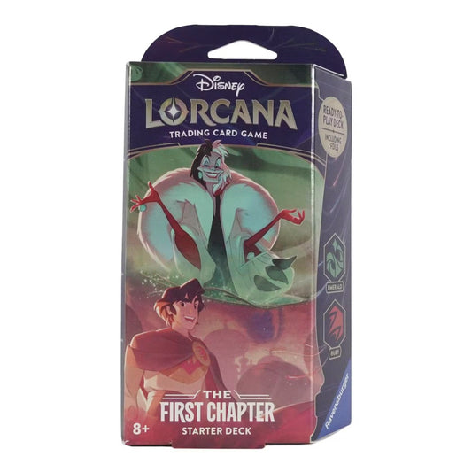 Disney Lorcana The First Chapter Starter Deck Ruby & Emerald