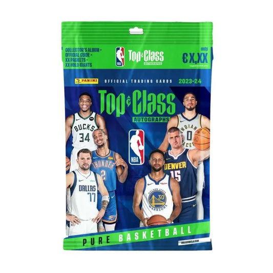 2023-24 Panini NBA Top Class Starter Set | Album + 3 Packs + 2 Holo Giants