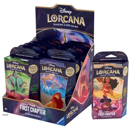 Disney Lorcana The First Chapter Starter Deck Case