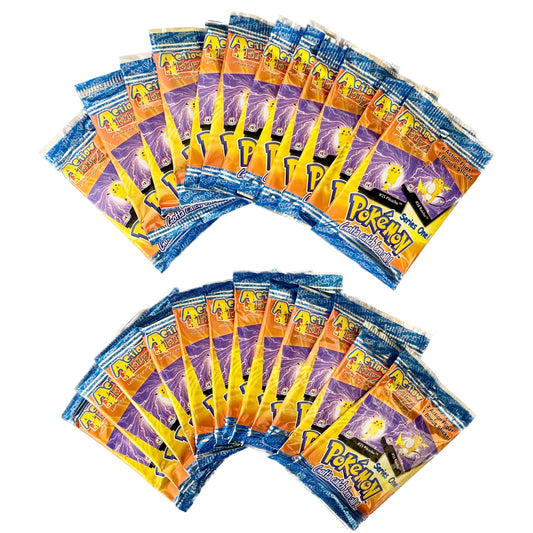 Lot of (24) 1999 Pokémon Artbox Action Flipz Series One Factory Sealed Booster Packs