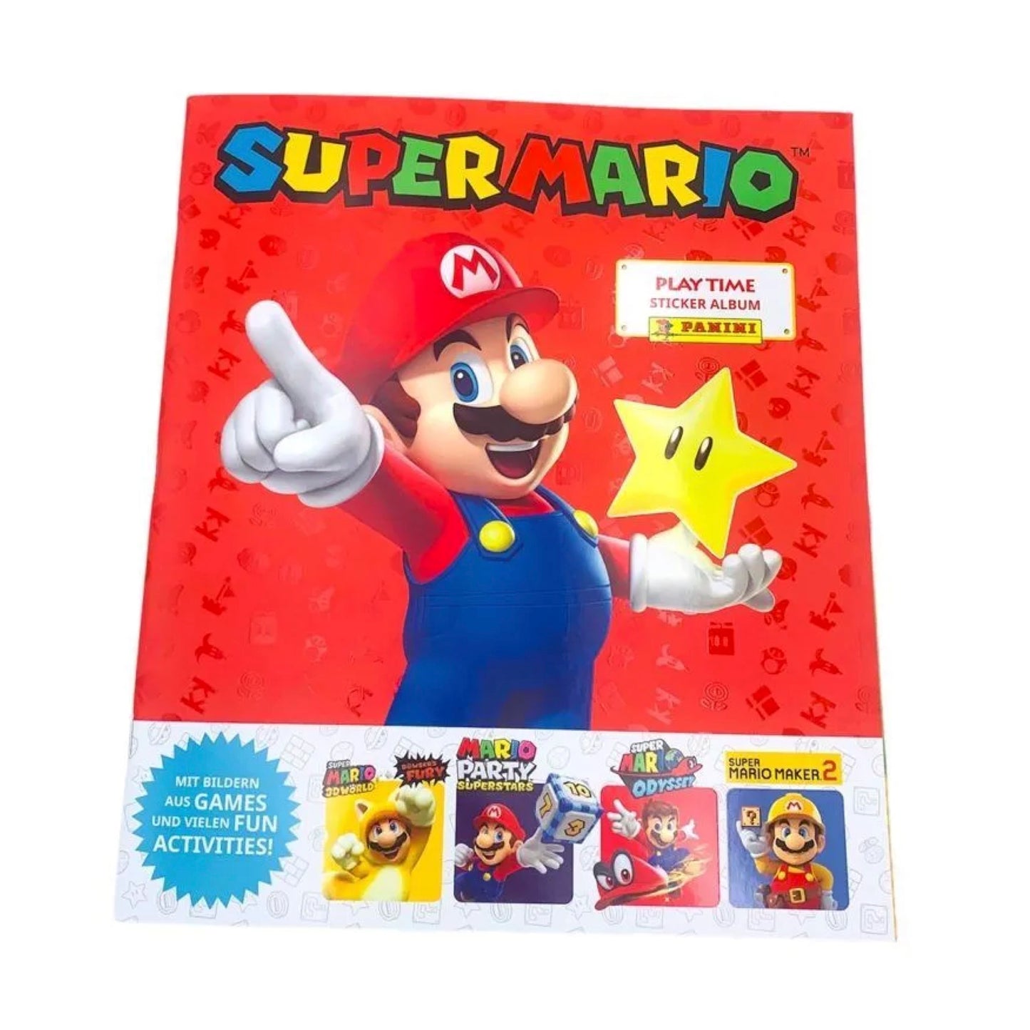 2023 Panini Super Mario Playtime Sticker Album (German Version)