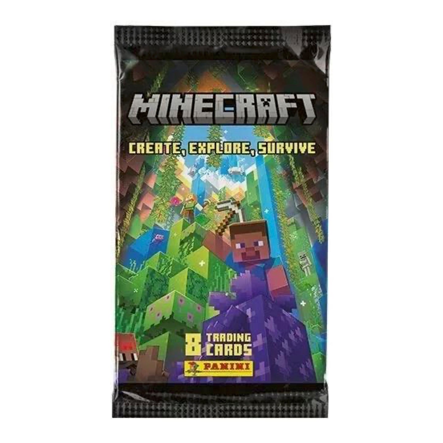 2023 Panini Minecraft Create, Explore, Survive Booster Pack