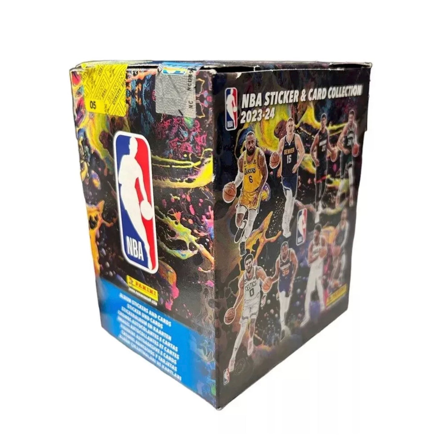 2023-24 Panini NBA Sticker & Card Collection Factory Sealed 50 Pack Box