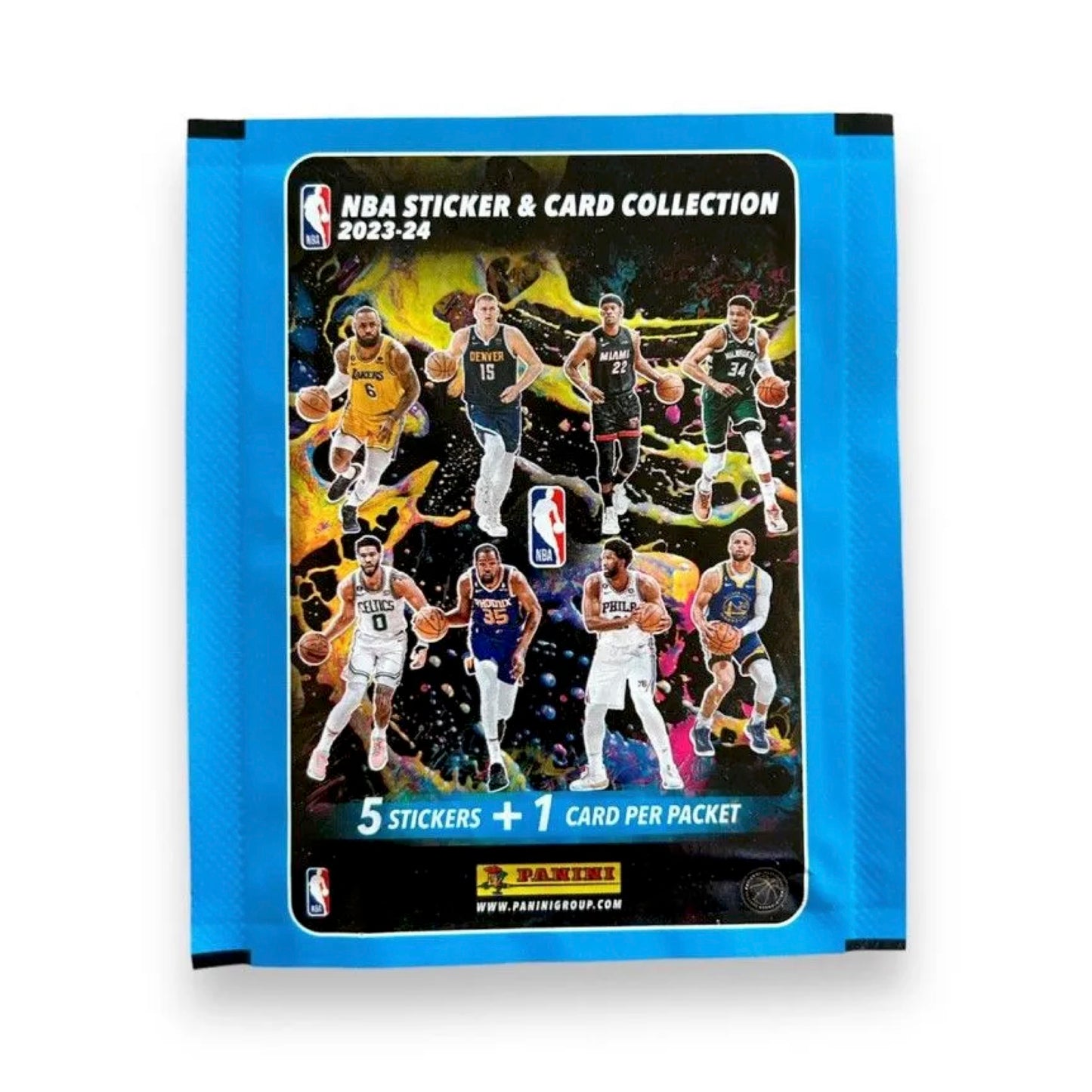 2023-24 Panini NBA Sticker & Card Collection Factory Sealed Pack