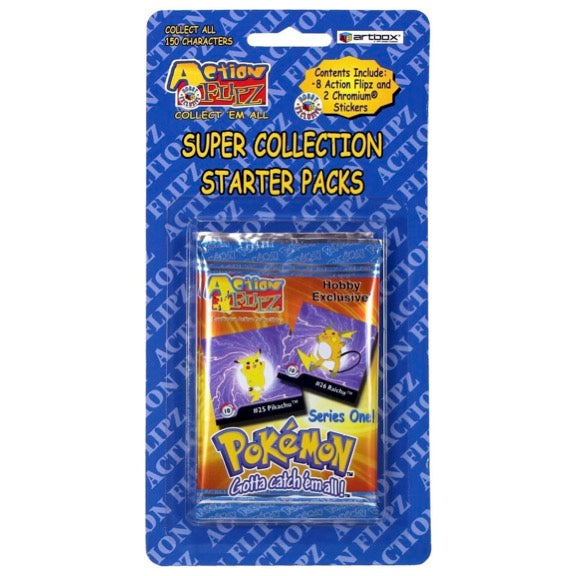 1999 Pokémon Action Flipz Series One Hobby Exclusive Blister Pack