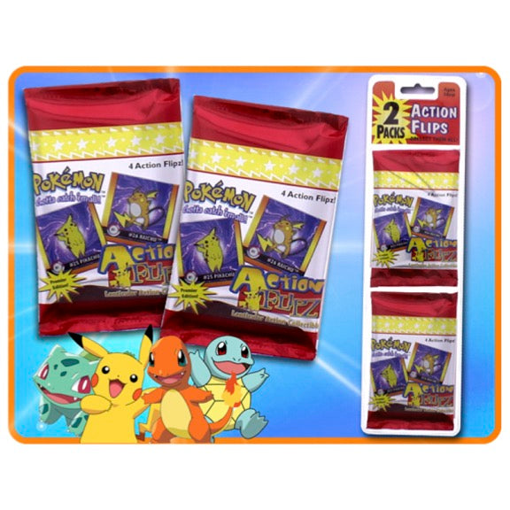 1999 Pokémon Action Flipz Premier Edition Blister Pack