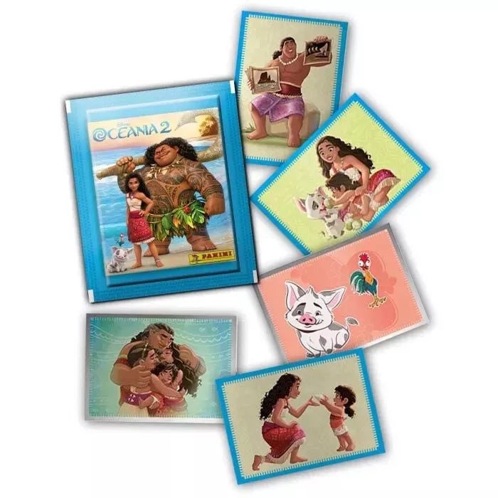 2024 Panini Moana 2 Factory Sealed Sticker Pack