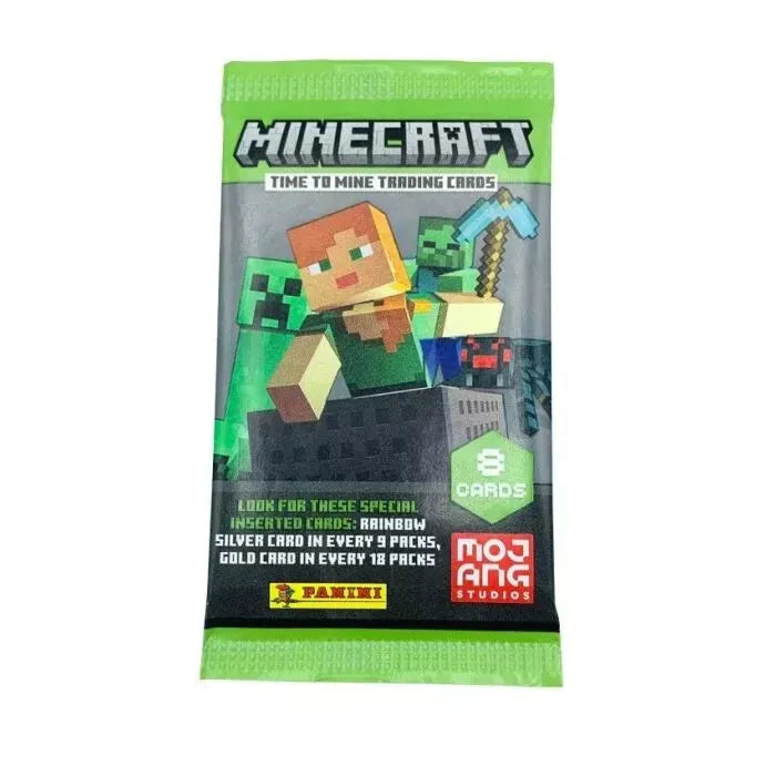 2022 Panini Minecraft Time To Mine Booster Pack