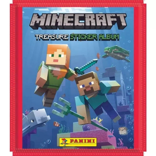 2021 Panini Minecraft Treasure Sticker Pack