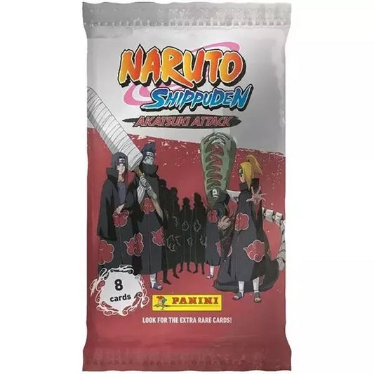 2024 Panini Naruto Shippuden Akatsuki Attack Booster Pack