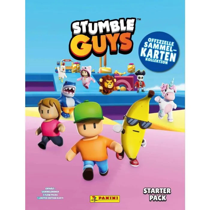 2024 Panini Stumble Guys Trading Cards Starter Set - Collector's Album, 3 Packs + 1 Limited Edition Card